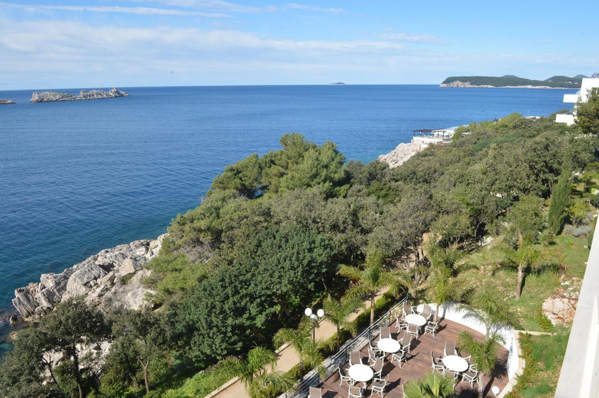 Royal Princess Hotel Dubrovník Pokoj fotografie View of the bay